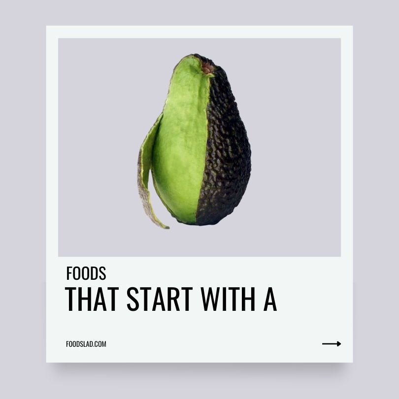 foods that start with a