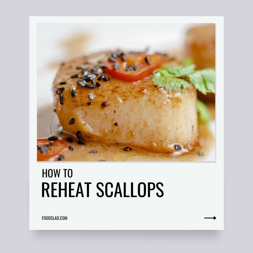 how to reheat scallops